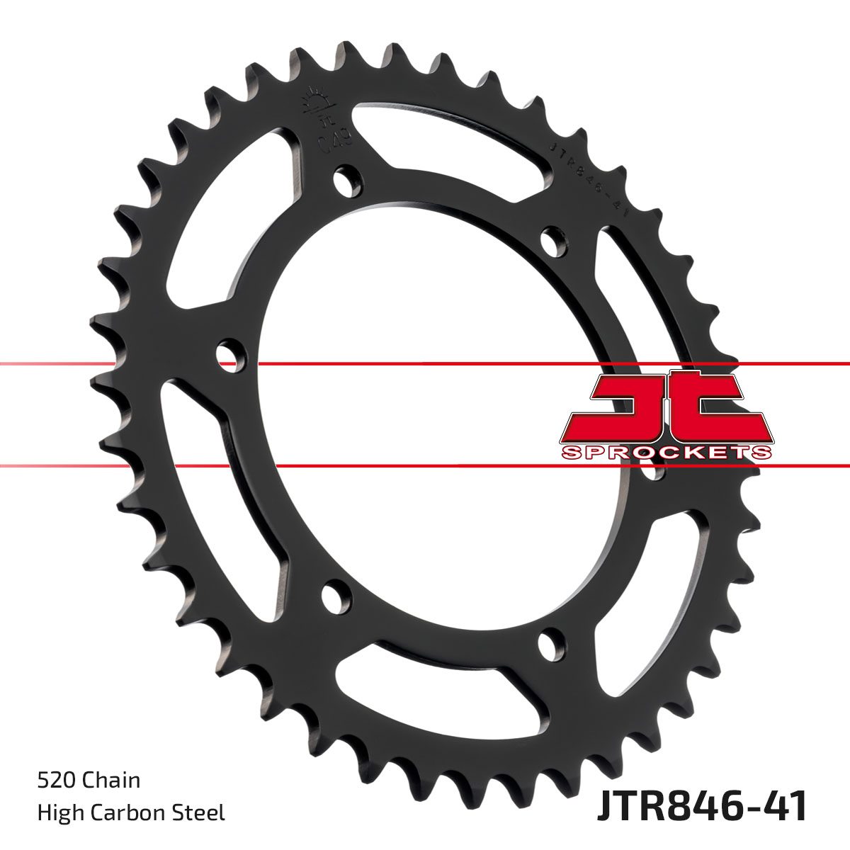 REAR SPROCKET JTR846.41 JT image 1