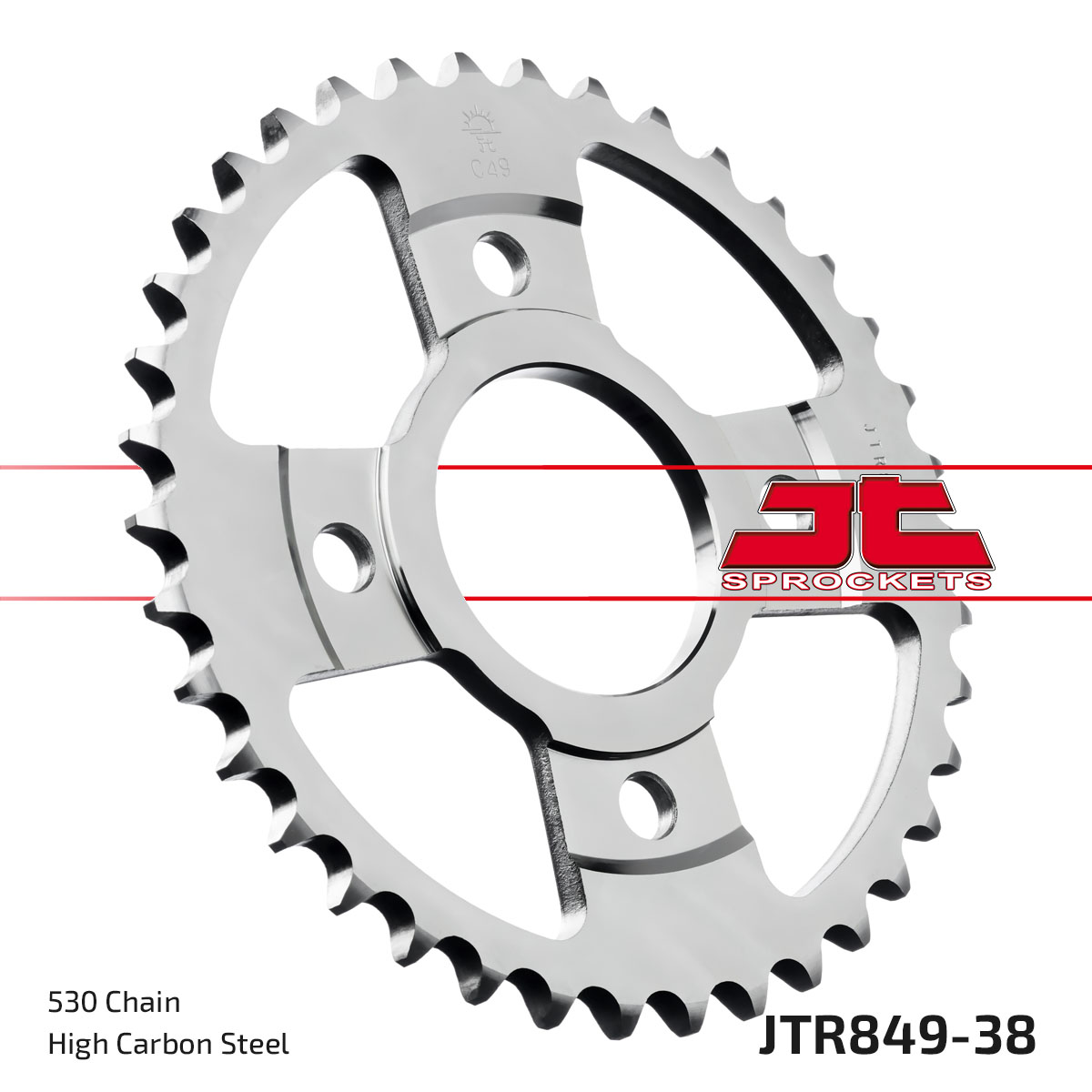 REAR SPROCKET JTR849.38 JT 530 image 1