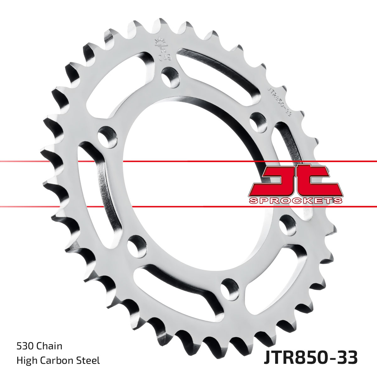 REAR SPROCKET JTR850.33 JT image 1