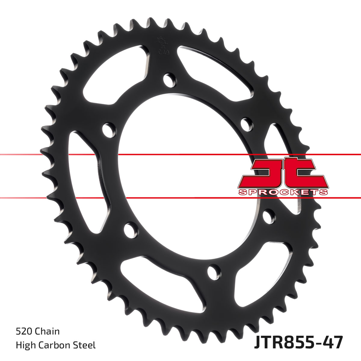 REAR SPROCKET JTR855.47 JT 520 image 1
