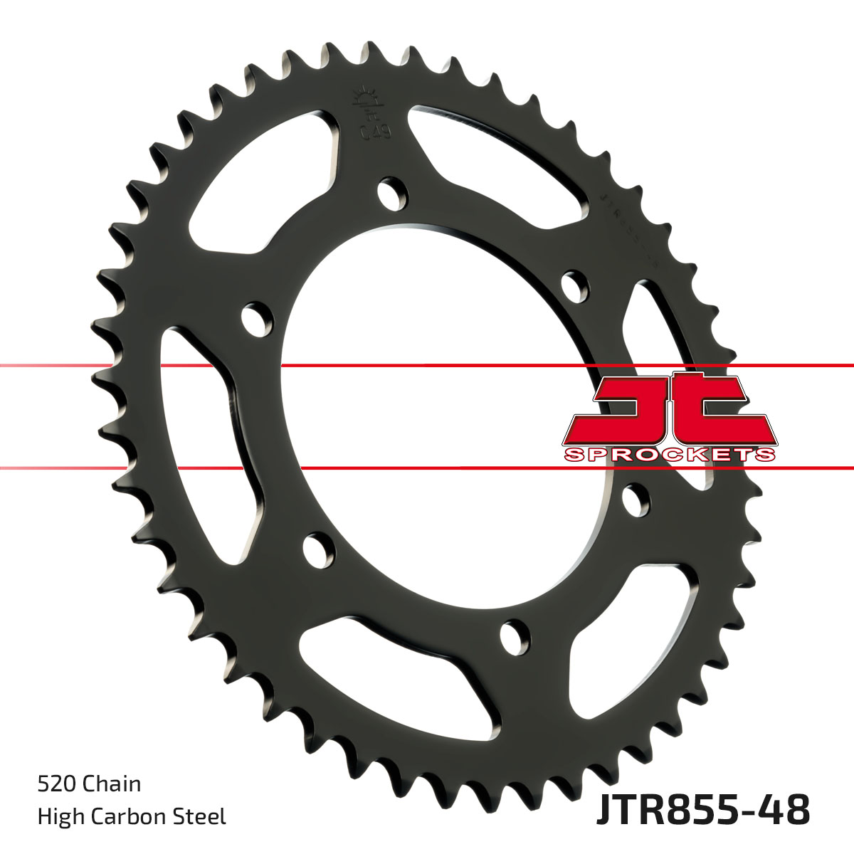 REAR SPROCKET JTR855.48 JT 520 image 1