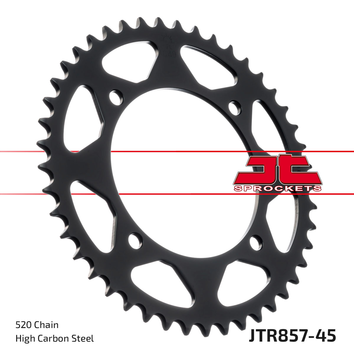 REAR SPROCKET JTR857.45 JT 520 image 1
