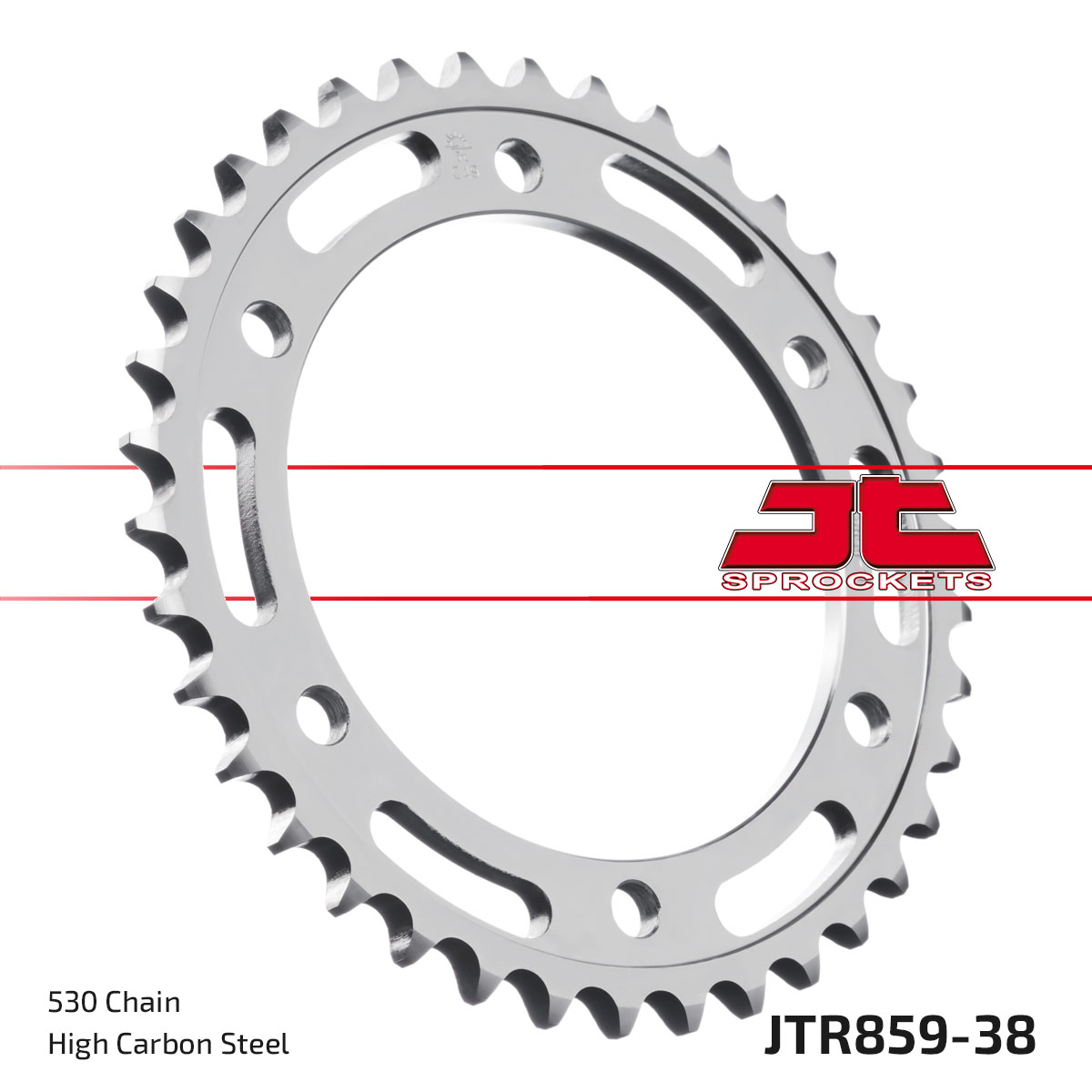 REAR SPROCKET JTR859.38 JT image 1