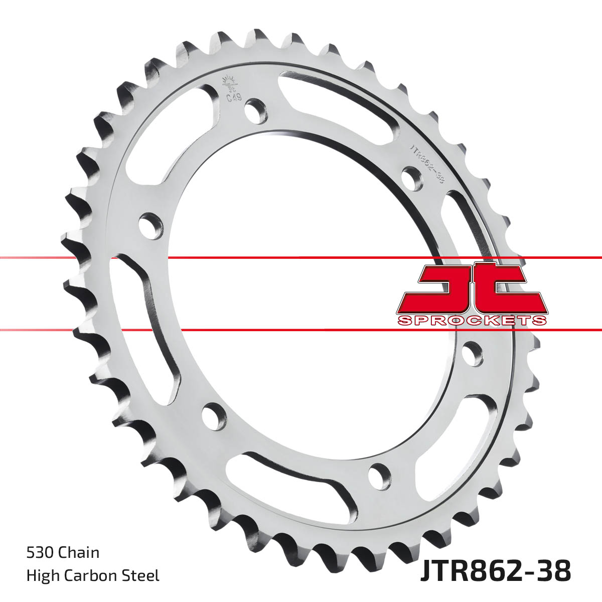 REAR SPROCKET JTR862.38 JT image 1