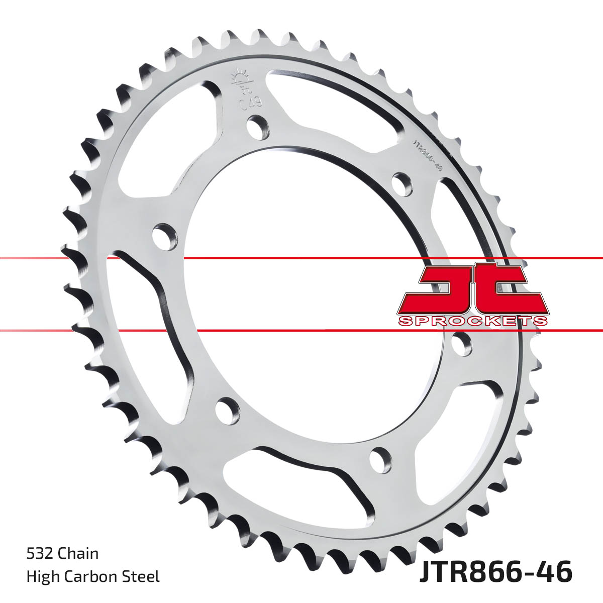 REAR SPROCKET JTR866.46 JT image 1