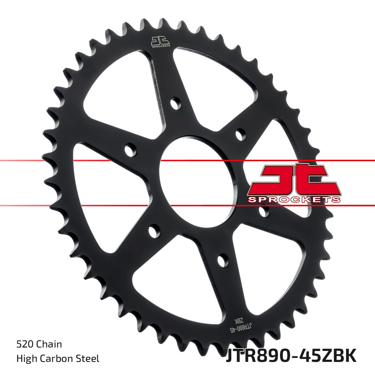 REAR SPROCKET JTR890.45 JT 520 image 1
