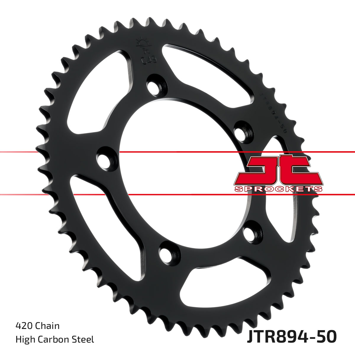 REAR SPROCKET STEEL JTR894.50 image 1