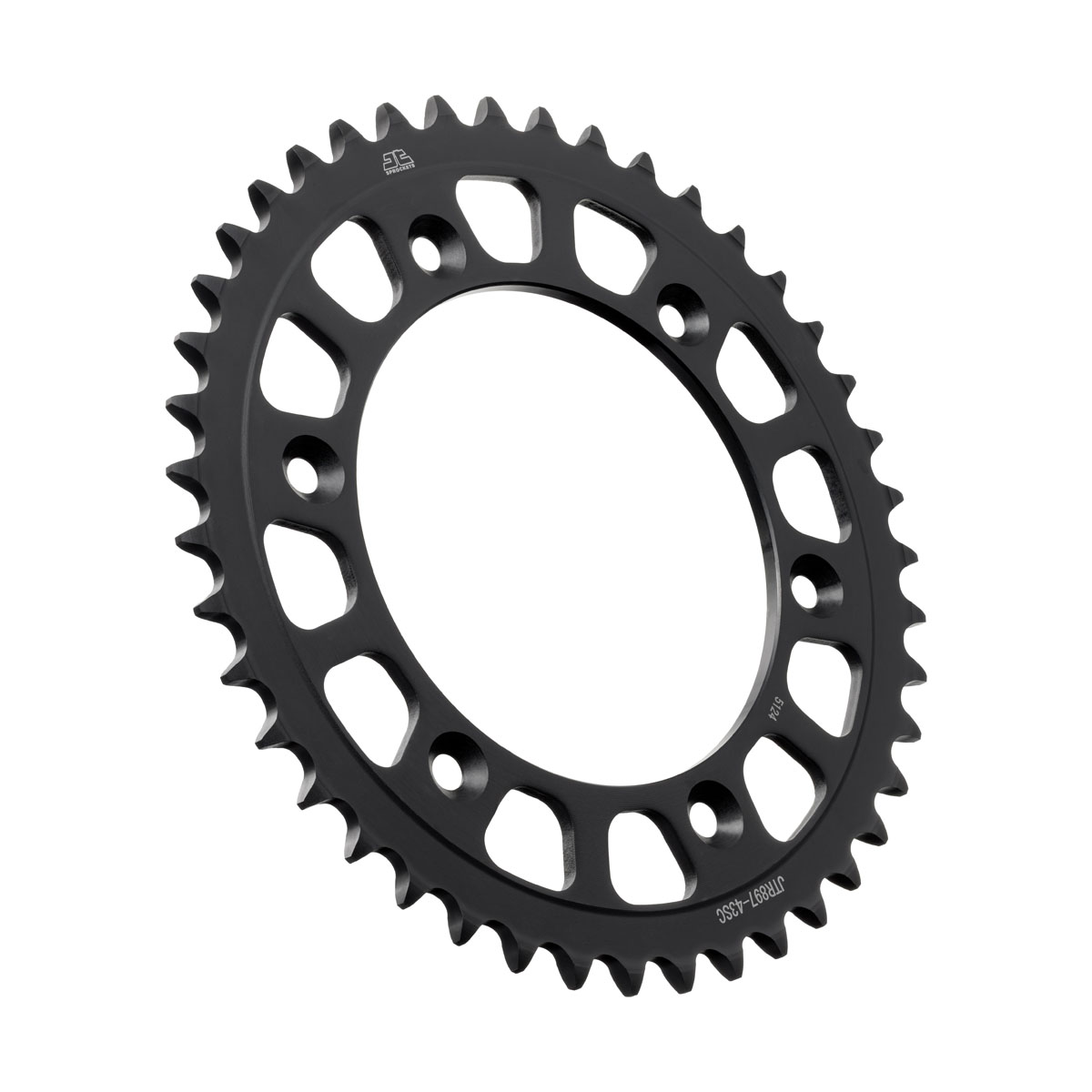 REAR SPROCKET STEEL JTR897.43SC, LIGHTWEIGHT SELF-CLEANING, JTR89743, JTR897.43 SR897-43 image 1