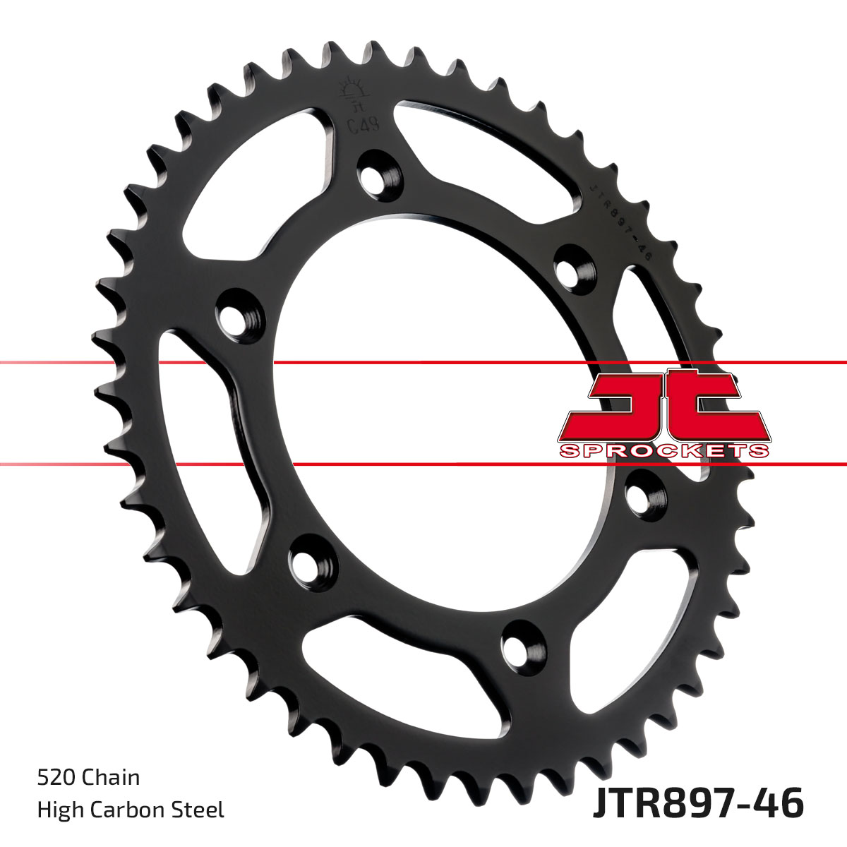 REAR SPROCKET JTR897.46 JT SR897-46 image 1
