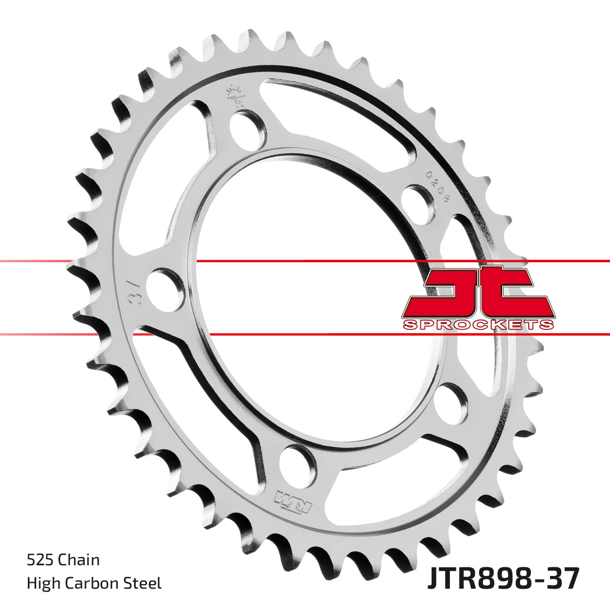 REAR SPROCKET STEEL JTR898.37 image 1