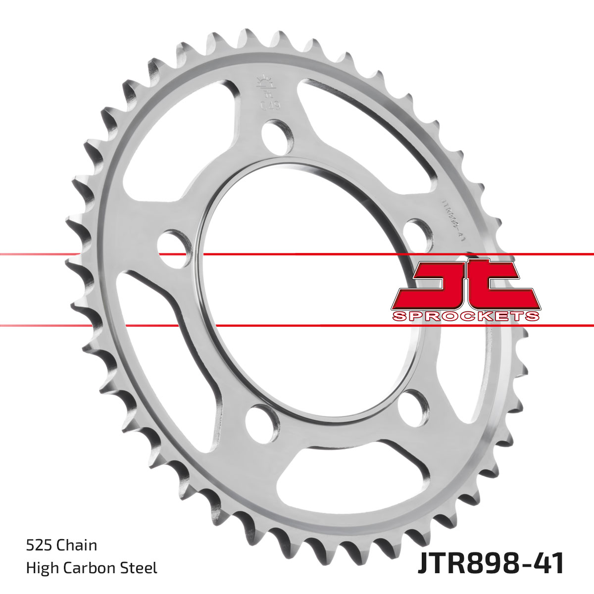 REAR SPROCKET STEEL JTR898.41 image 1
