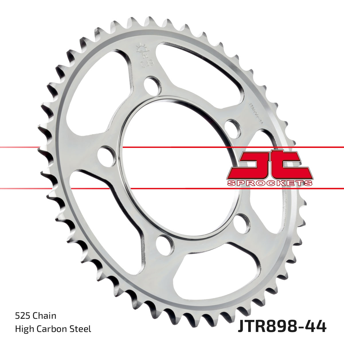 REAR SPROCKET STEEL JTR898.44 image 1