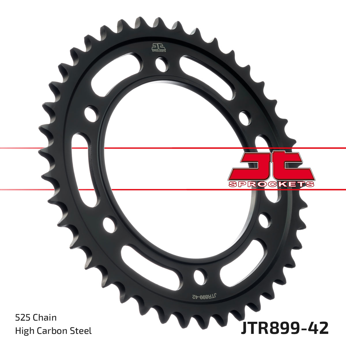 REAR SPROCKET STEEL JTR899.42 image 1