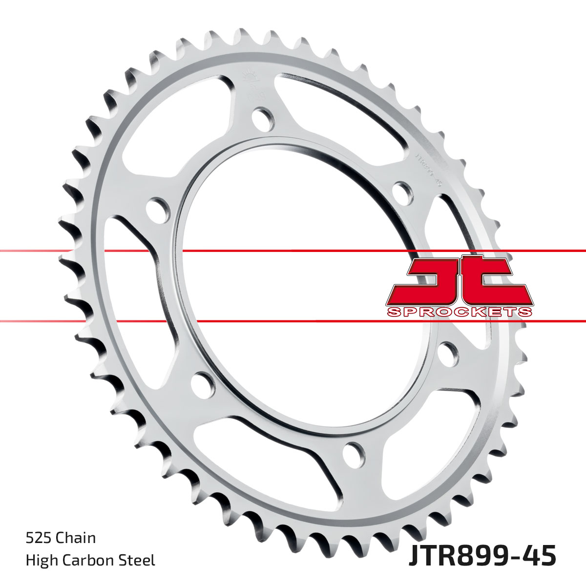 REAR SPROCKET STEEL JTR899.45 image 1