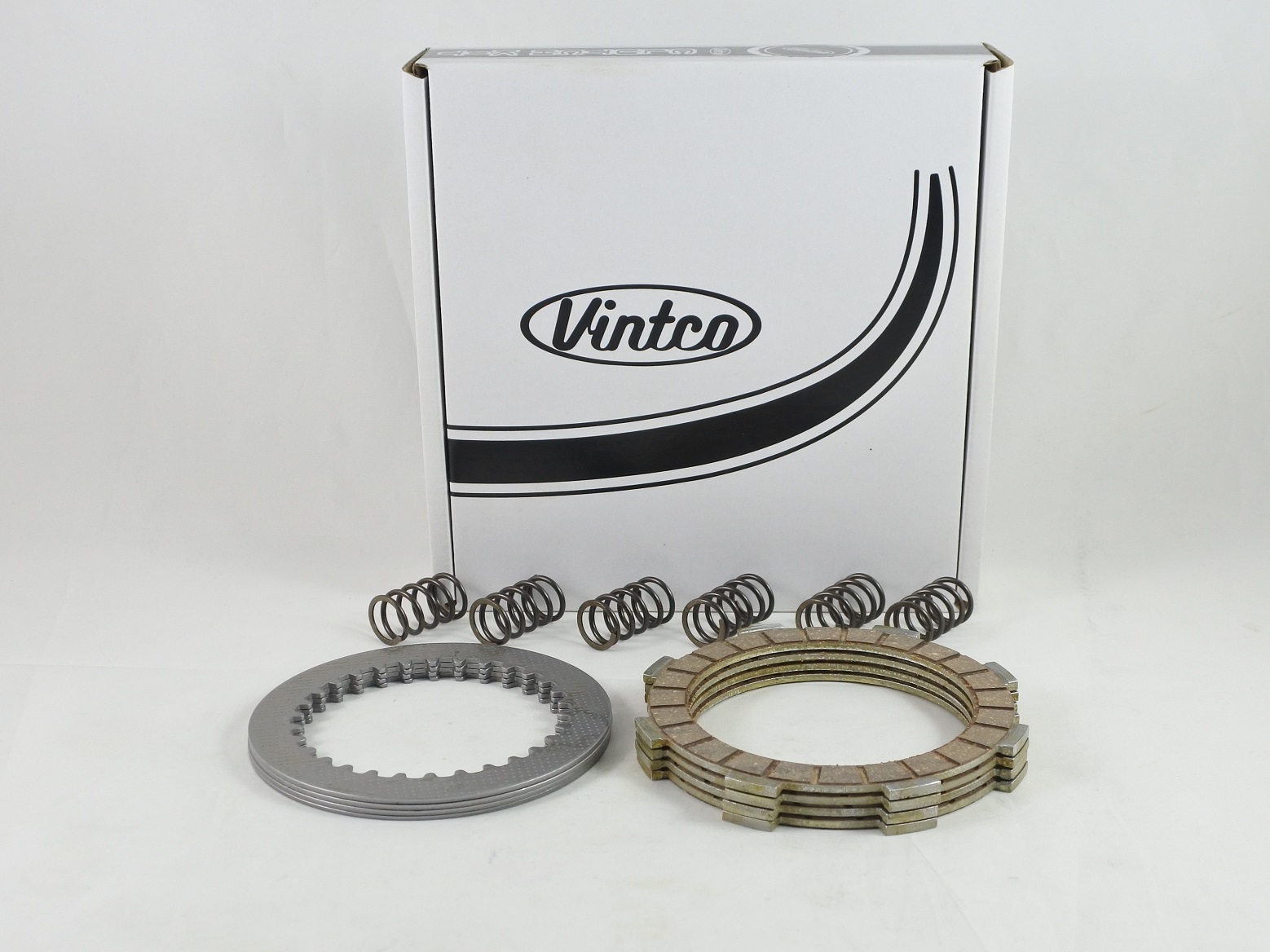 CLUTCH KIT 69-79 KAWASAKI G31M G3SS G3TR G4TR G5 KD KH KV MC1 M 80 90 100 VINTCO KCLK26 image 1