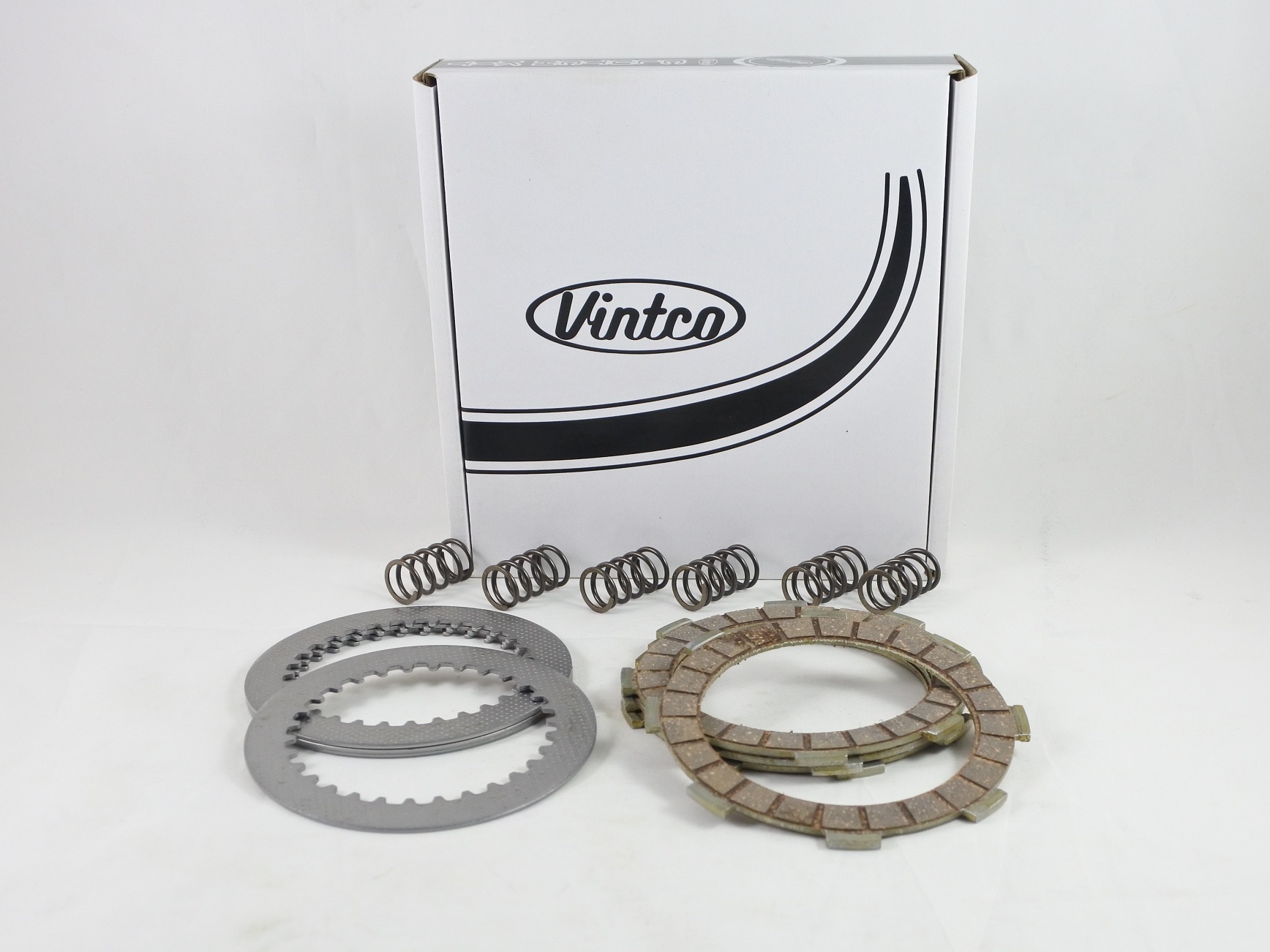 CLUTCH KIT 69-79 KAWASAKI G31M G3SS G3TR G4TR G5 KD KH KV MC1 M 80 90 100 VINTCO KCLK26 thumbnail 2