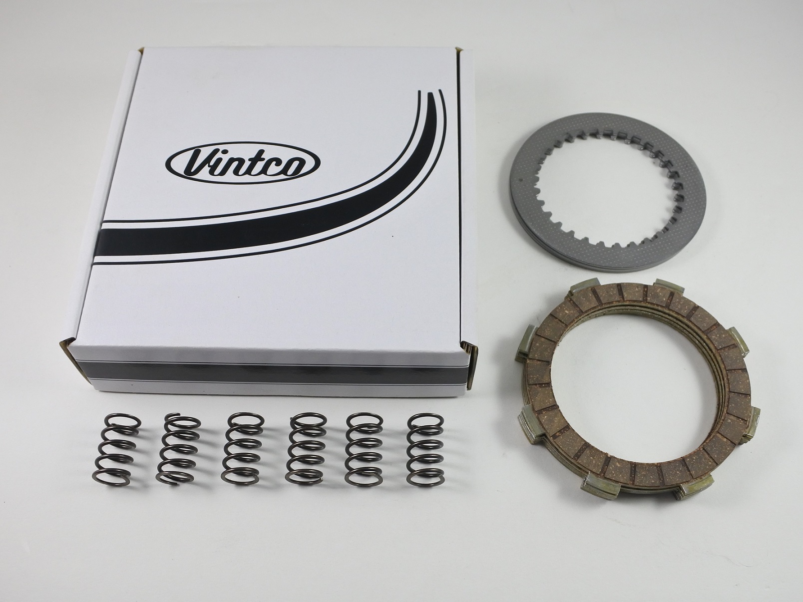 CLUTCH KIT 69-79 KAWASAKI G31M G3SS G3TR G4TR G5 KD KH KV MC1 M 80 90 100 VINTCO KCLK26 thumbnail 3