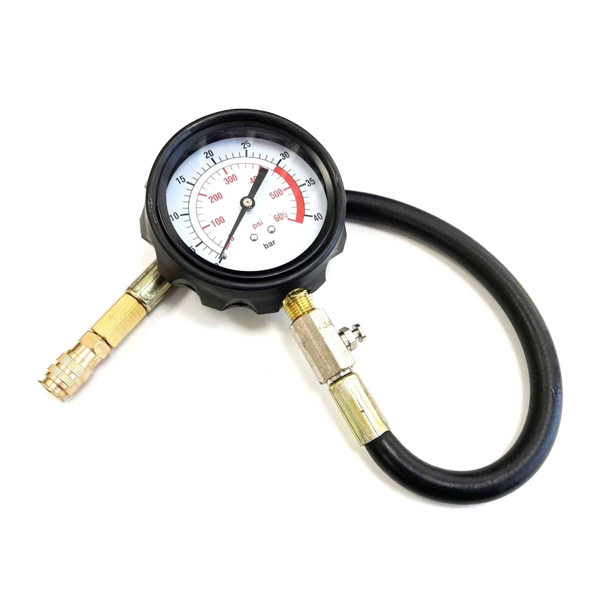 GAUGE FOR PETROL AND DIESEL ENGINE COMPRESSION TEST KIT REPLACEMENT - TOOLZONE KDPAU371 image 1