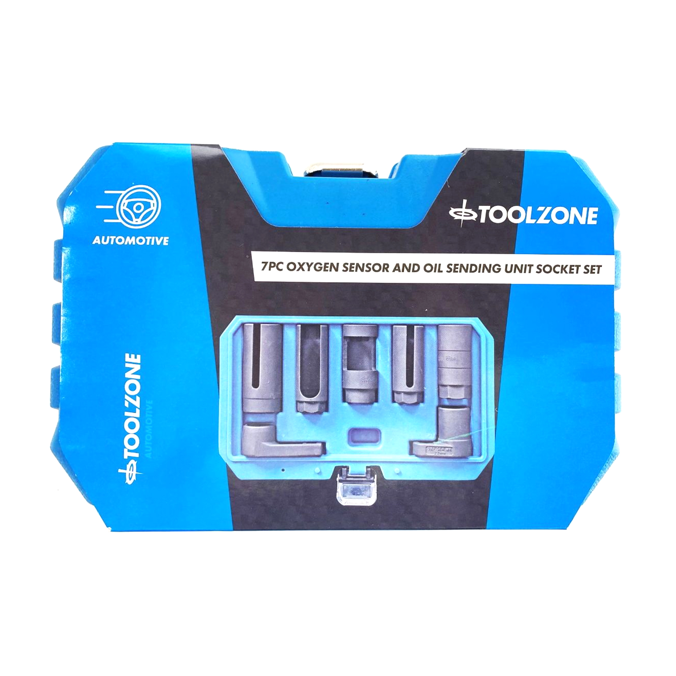 OXYGEN SENSOR AND OIL SENDER UNIT SOCKET SET 7pc - TOOLZONE KDPAU399 image 1