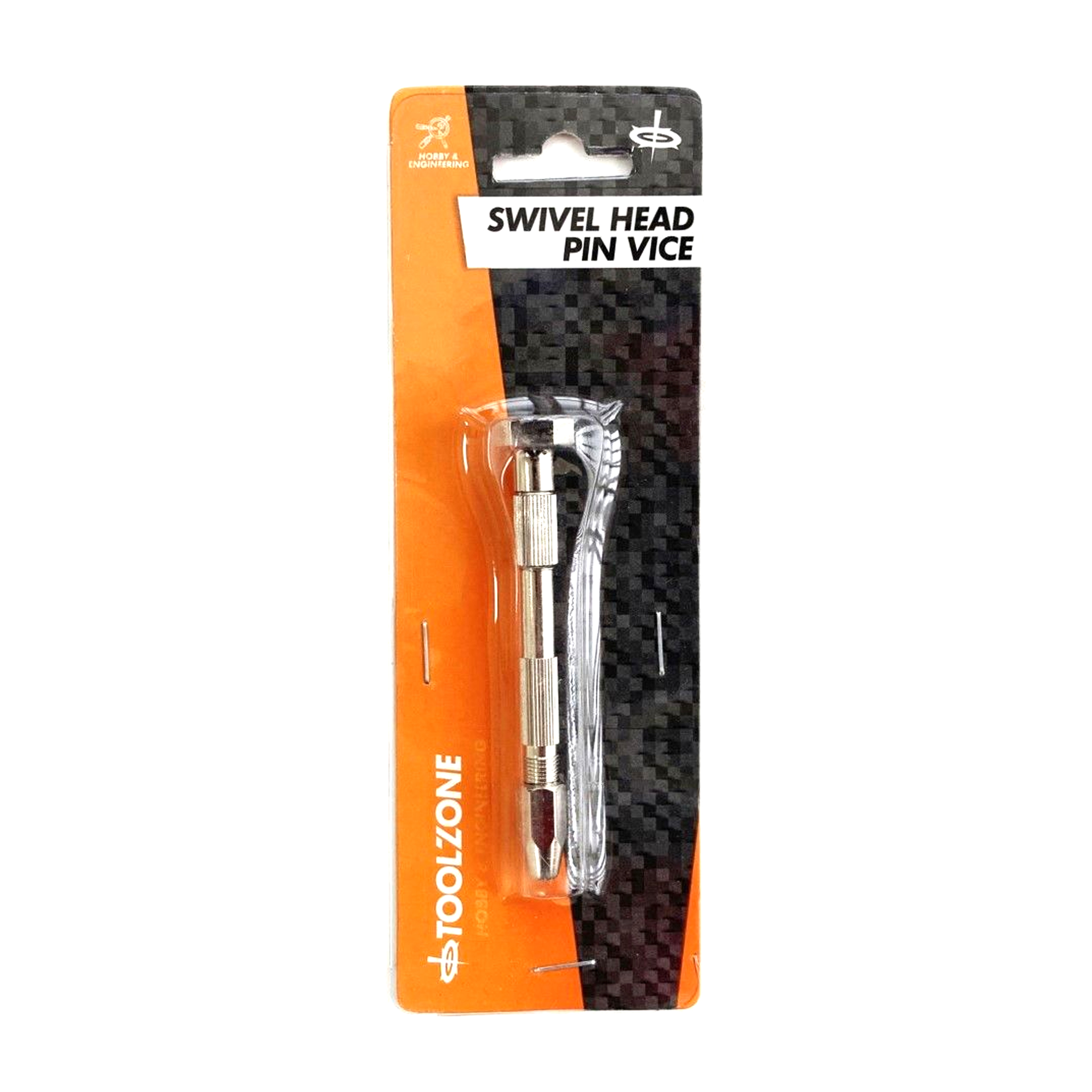 SWIVEL HEAD PIN VICE 2 REVERSIBLE COLLETS 0-2.9mm - TOOLZONE KDPHB204 image 1