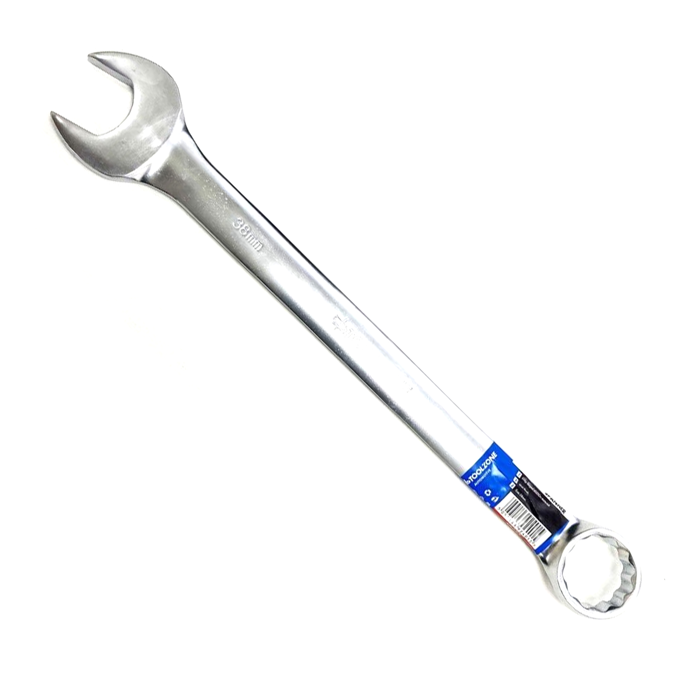 COMBINATION SPANNER 38mm 6150CRV MATT FINISH - TOOLZONE KDPSP185 image 1