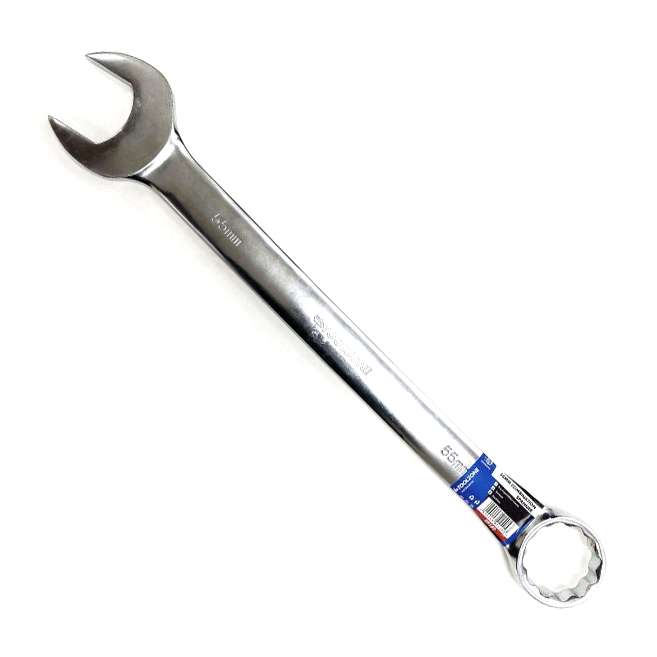 COMBINATION SPANNER 55mm 6150CRV MATT FINISH - TOOLZONE KDPSP189 image 1