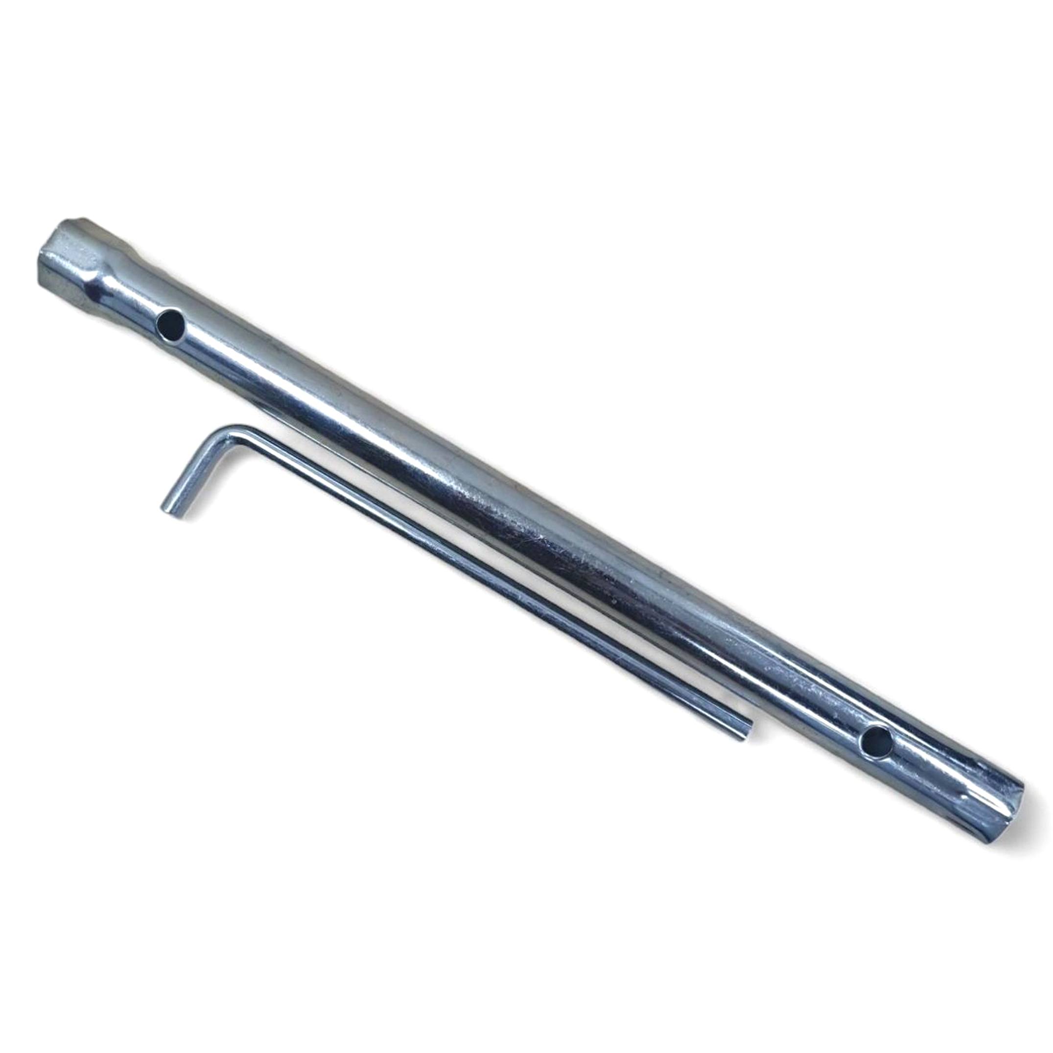 SPARK PLUG SPANNER 16 x 18mm 300mm INTEGRAL L SHAPE TOMMY BAR - TOOLZONE KDPSP197 image 1