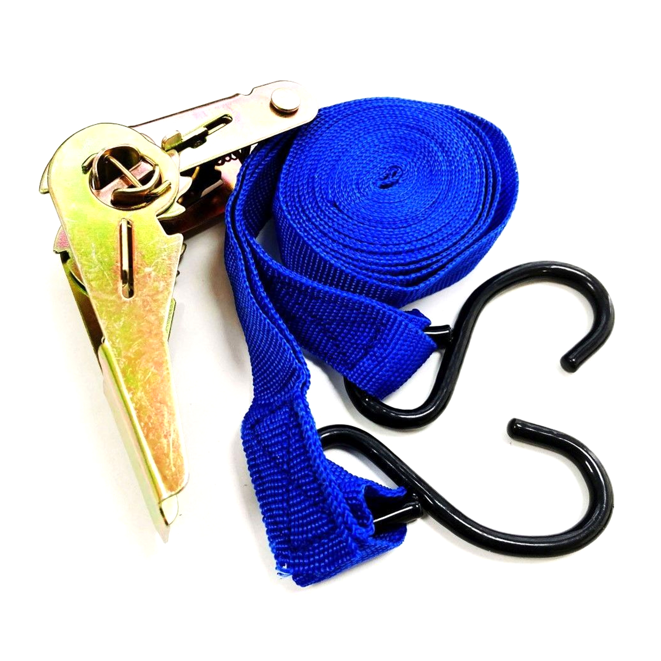 RATCHET TIE DOWN 25mm x 4.5m 100kg BREAKING STRENGTH - TOOLZONE KDPTD031 image 1