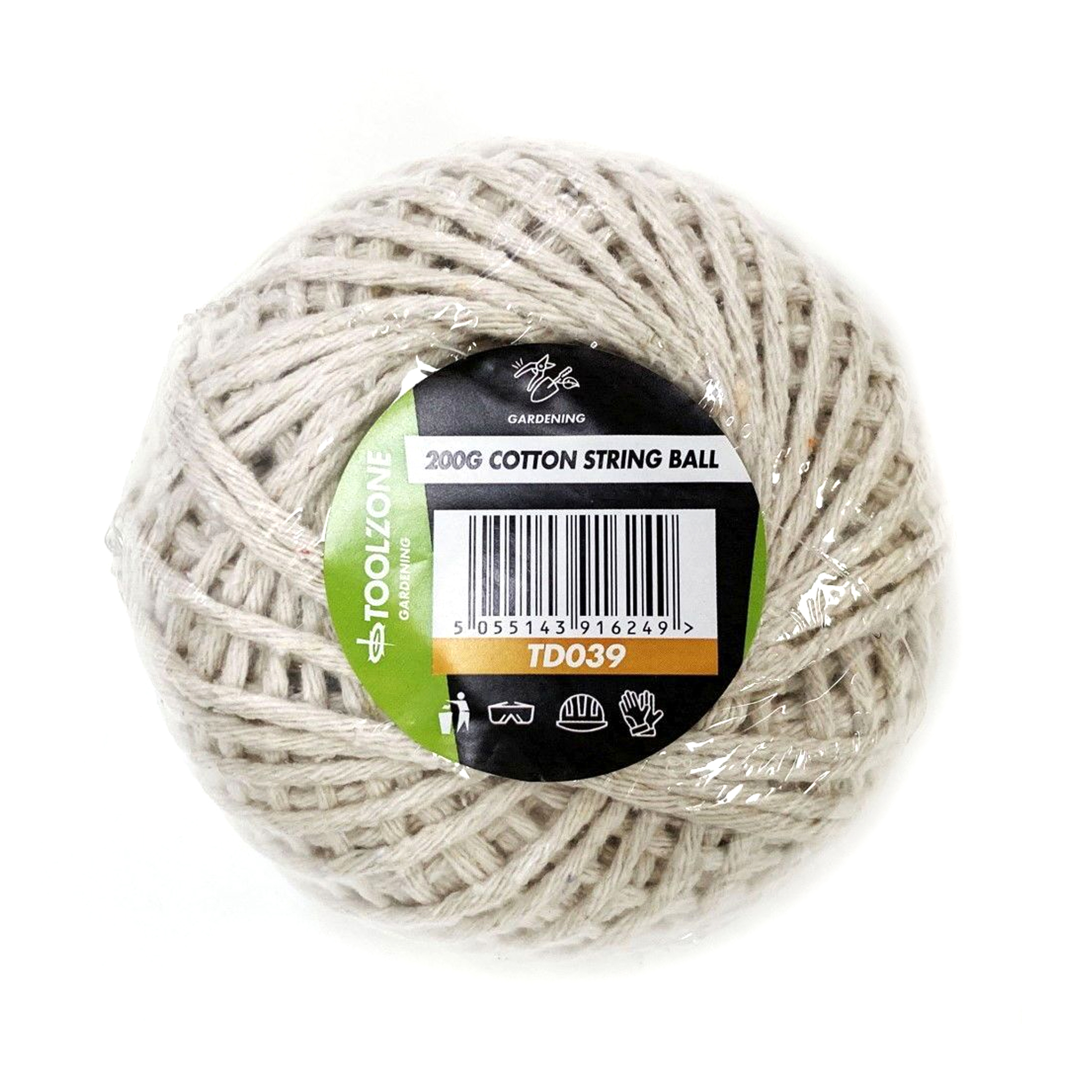 COTTON STRING BALL 200g - TOOLZONE KDPTD039 image 1