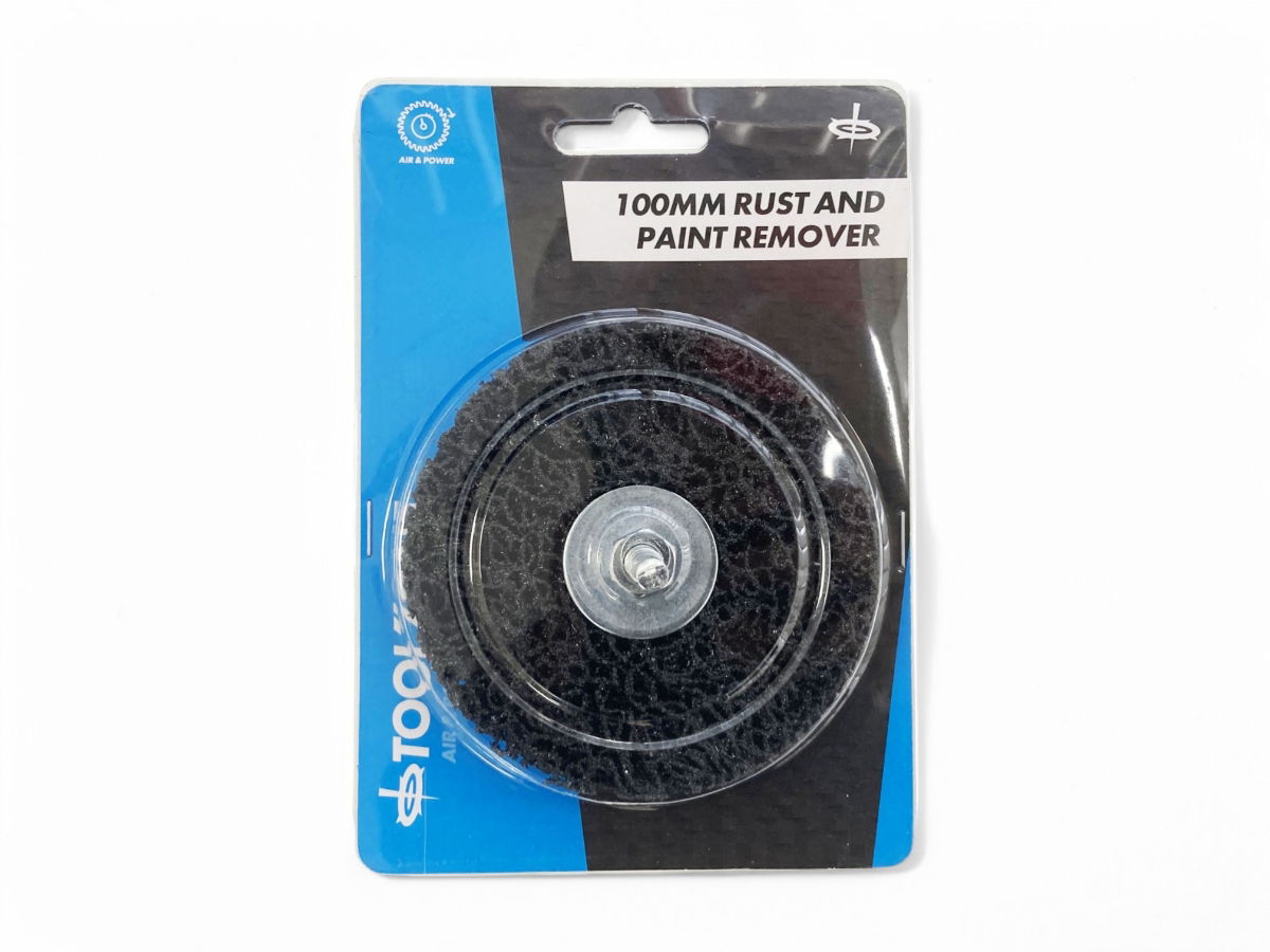 PAINT AND RUST REMOVER WHEEL 100mm x 8mm 6mm SHANK - TOOLZONE KDPAB146 thumbnail 4