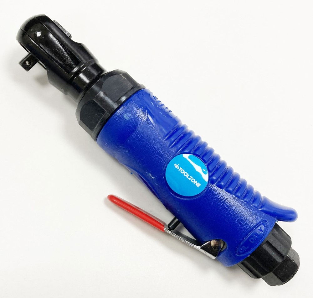 AIR RATCHET STUBBY 1/4 DRIVE - TOOLZONE KDPAT001 thumbnail 3