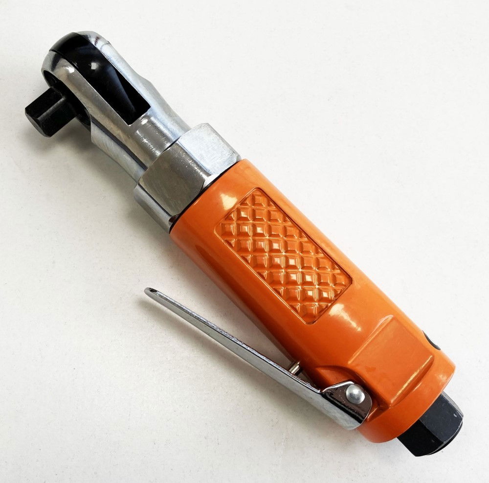 AIR RATCHET STUBBY 3/8 DRIVE ORANGE - TOOLZONE KDPAT002 thumbnail 4