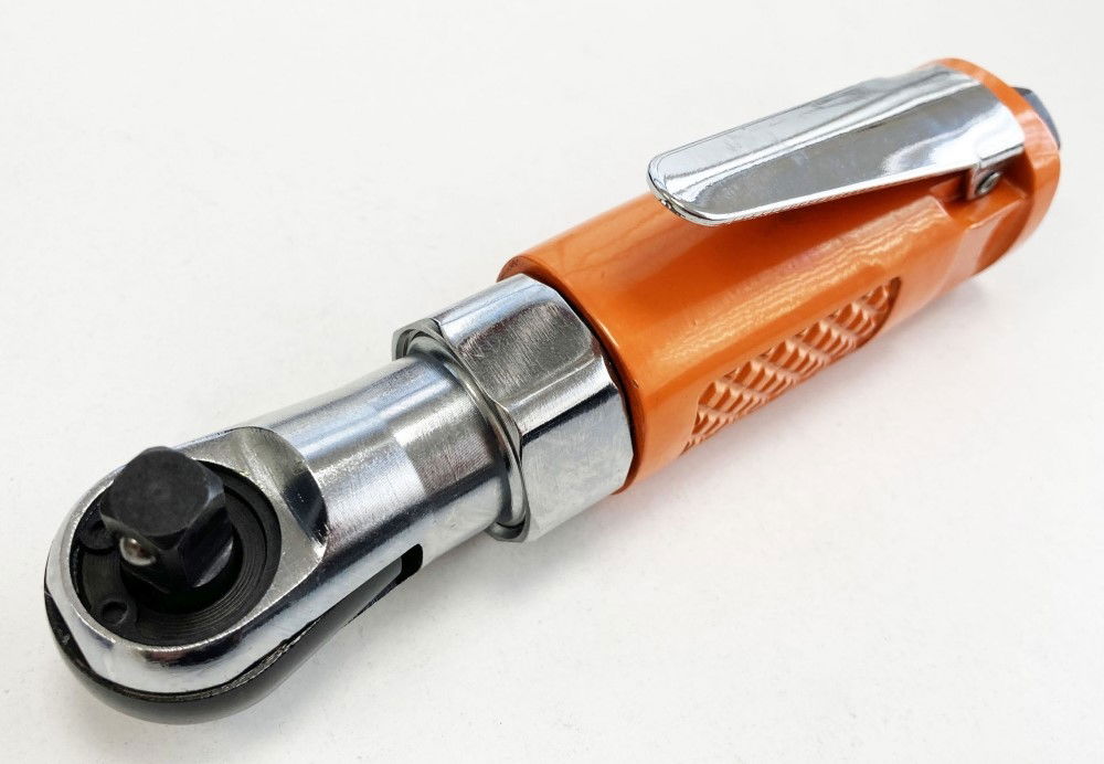 AIR RATCHET STUBBY 3/8 DRIVE ORANGE - TOOLZONE KDPAT002 thumbnail 7