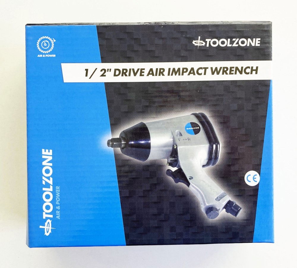 AIR IMPACT WRENCH 1/2 DRIVE - TOOLZONE KDPAT007 thumbnail 7
