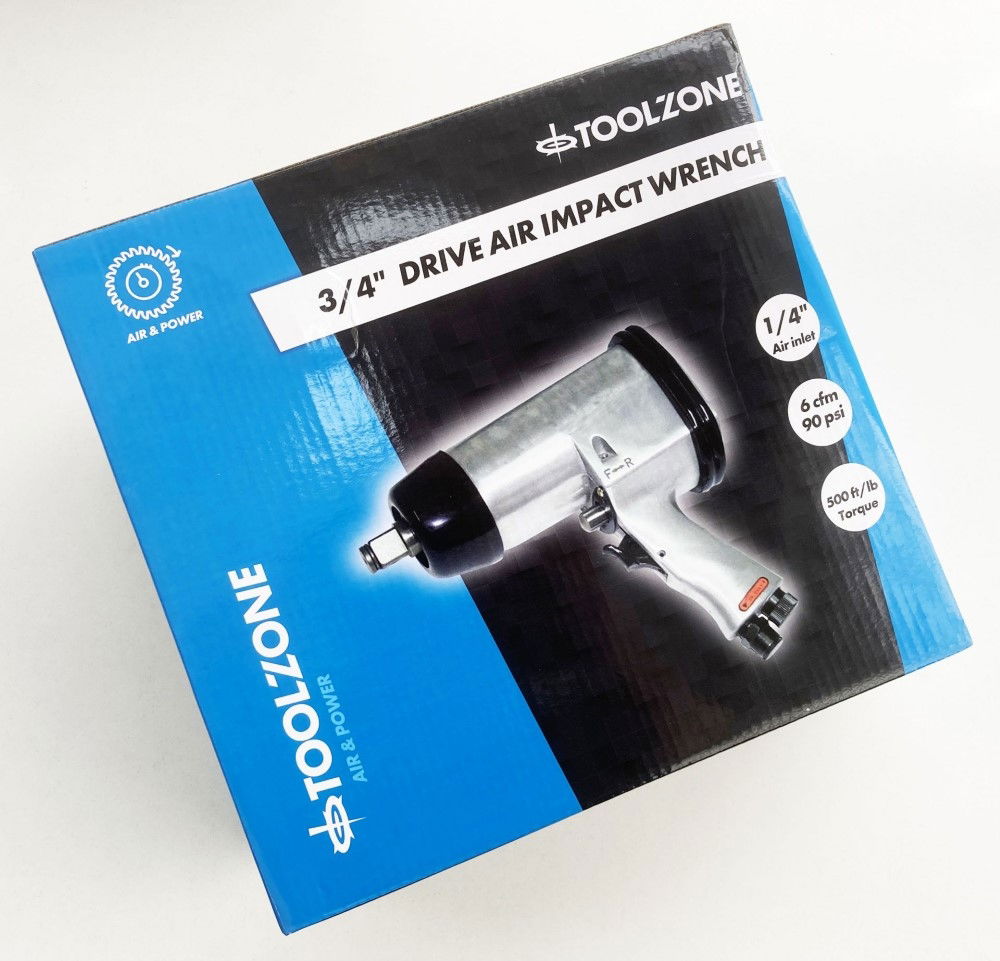 AIR IMPACT WRENCH 3/4 DRIVE - TOOLZONE KDPAT008 thumbnail 2