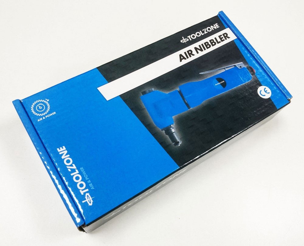 AIR NIBBLER CAPACITY STAINLESS 1mm CARBON STEEL 1.2mm ALUMINIUM 2mm - TOOLZONE KDPAT013 thumbnail 3