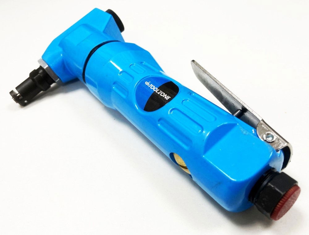 AIR NIBBLER CAPACITY STAINLESS 1mm CARBON STEEL 1.2mm ALUMINIUM 2mm - TOOLZONE KDPAT013 thumbnail 8