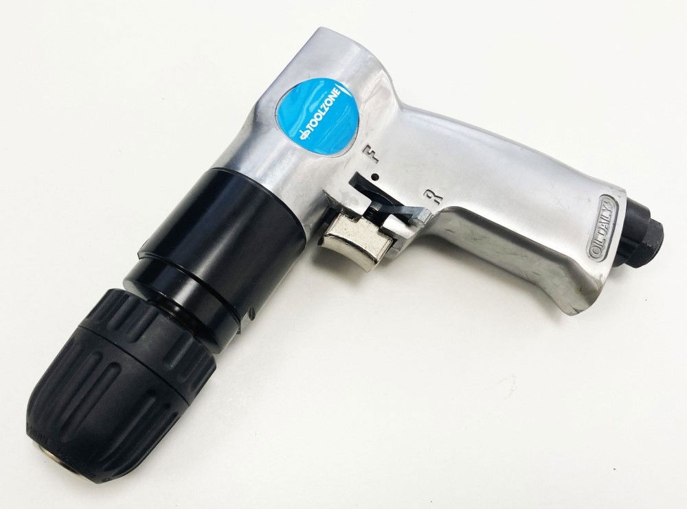 REVERSIBLE AIR DRILL 3/8 CHUCK - TOOLZONE KDPAT018 thumbnail 4