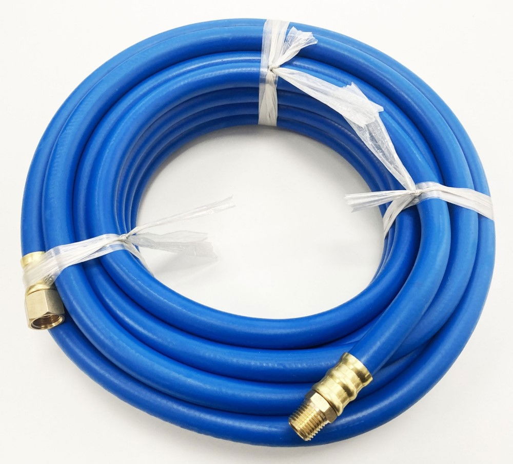 AIR HOSE 10m x 8mm HI VIS 1/4 BSP FITTINGS WORKING PRESSURE 20 bar - TOOLZONE KDPAT038 thumbnail 3