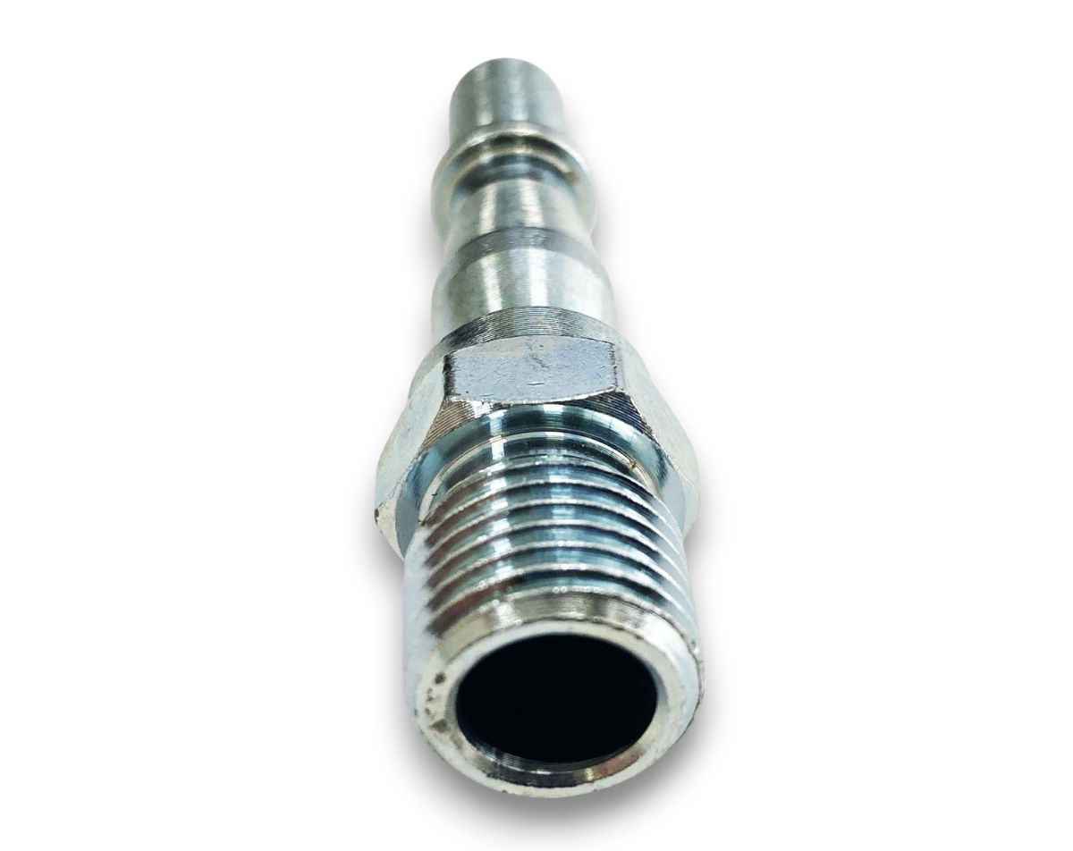 AIR FITTING 1/4 BSP MALE NICKEL PLATED CARBON STEEL - TOOLZONE KDPAT041 thumbnail 3