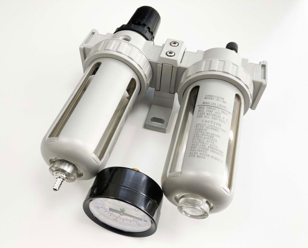 FILTER REGULATOR LUBRICATOR UNIT 1/4 AIR INLET MAX PRESSURE 140psi - TOOLZONE KDPAT059 thumbnail 6