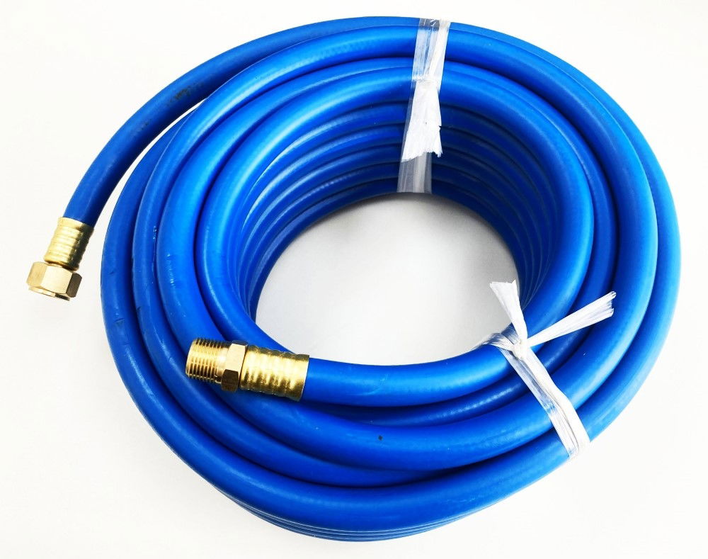 AIR HOSE 3/8 50ft HI VIS 3/8 BSP MALE AND FEMALE ENDS WORKING PRESSURE 20 bar - TOOLZONE KDPAT070 thumbnail 5