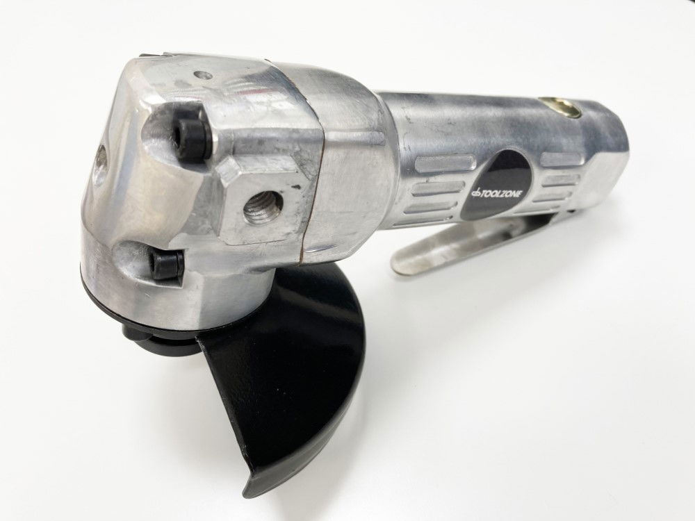 AIR ANGLE GRINDER 4 FREE SPEED 11000 rpm AIR INLET 1/4 DISC SIZE 4 - TOOLZONE KDPAT079 thumbnail 6