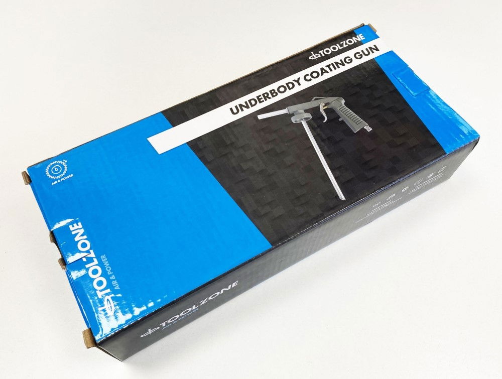 AIR BODY UNDERCOATING GUN CANISTER CAP THREAD m42 TUBE LENGTH 250mm AIR INLET 1/4 bsp - TOOLZONE KDPAT083 thumbnail 2