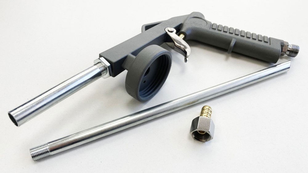 AIR BODY UNDERCOATING GUN CANISTER CAP THREAD m42 TUBE LENGTH 250mm AIR INLET 1/4 bsp - TOOLZONE KDPAT083 thumbnail 5