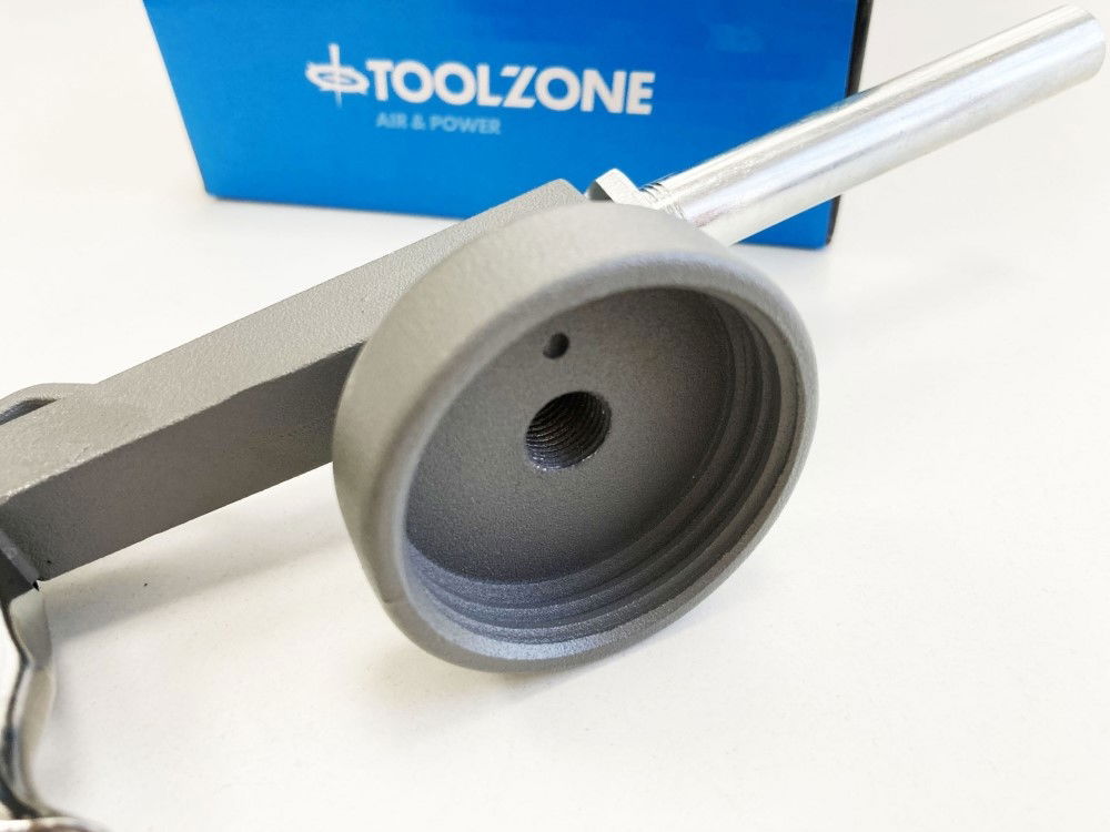 AIR BODY UNDERCOATING GUN CANISTER CAP THREAD m42 TUBE LENGTH 250mm AIR INLET 1/4 bsp - TOOLZONE KDPAT083 thumbnail 6