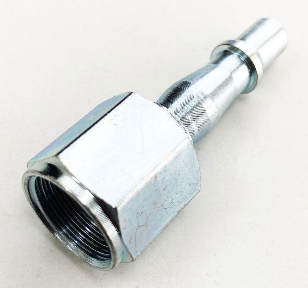 AIR FITTING 3/8 bsp FEMALE ZINC PLATED STEEL SUITABLE FOR pcl FITTINGS - TOOLZONE KDPAT088 thumbnail 2