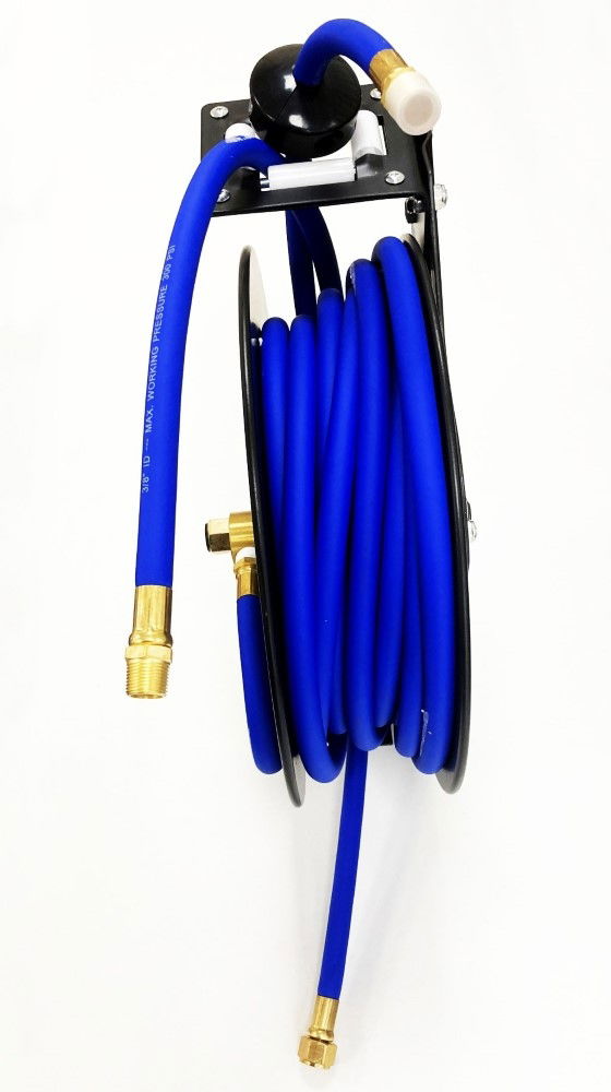 RETRACTABLE AIR HOSE 30ft 3/8 WORKING PRESSURE 300psi AUTO REWIND - TOOLZONE KDPAT102 thumbnail 11