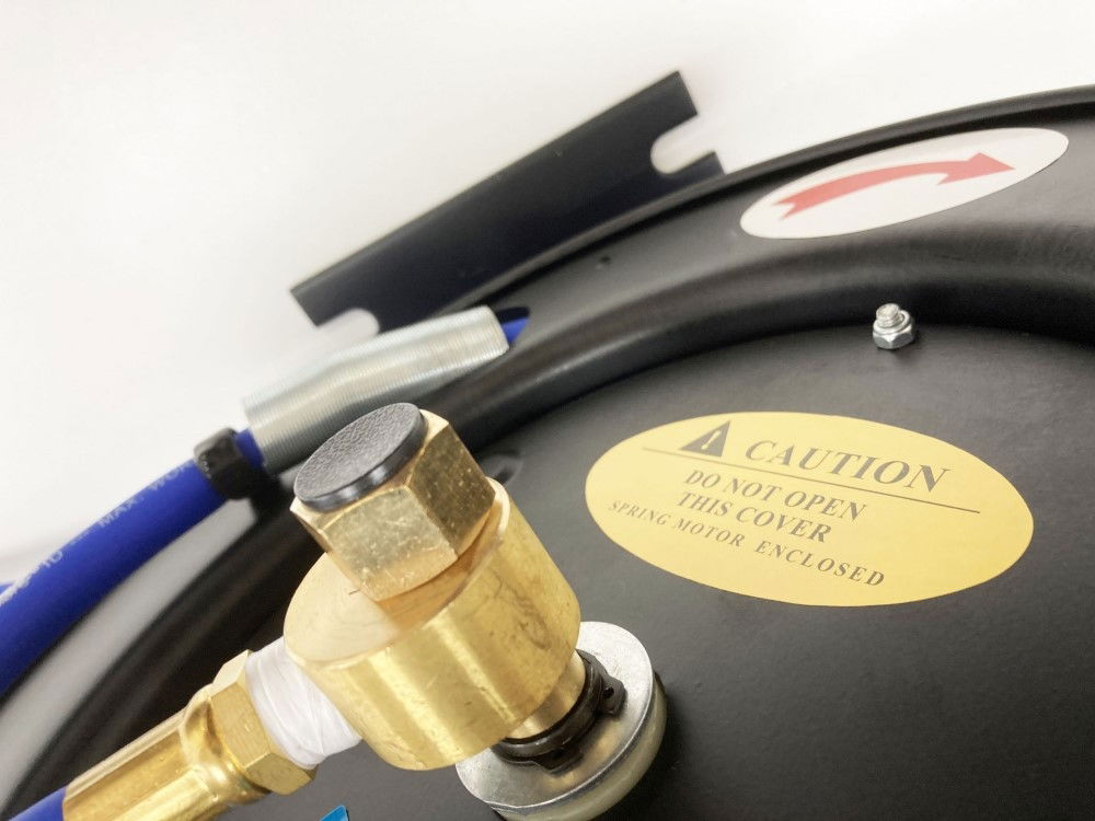 RETRACTABLE AIR HOSE 30ft 3/8 WORKING PRESSURE 300psi AUTO REWIND - TOOLZONE KDPAT102 thumbnail 12