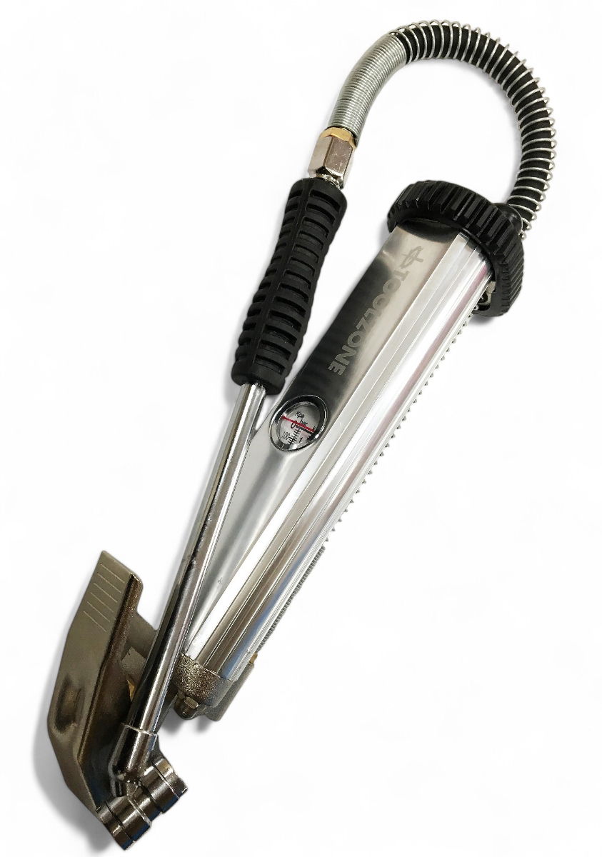TYRE INFLATOR FORECOURT 0-160 psi ALUMINIUM BODY WITH GAUGE - TOOLZONE KDPAT103 thumbnail 4